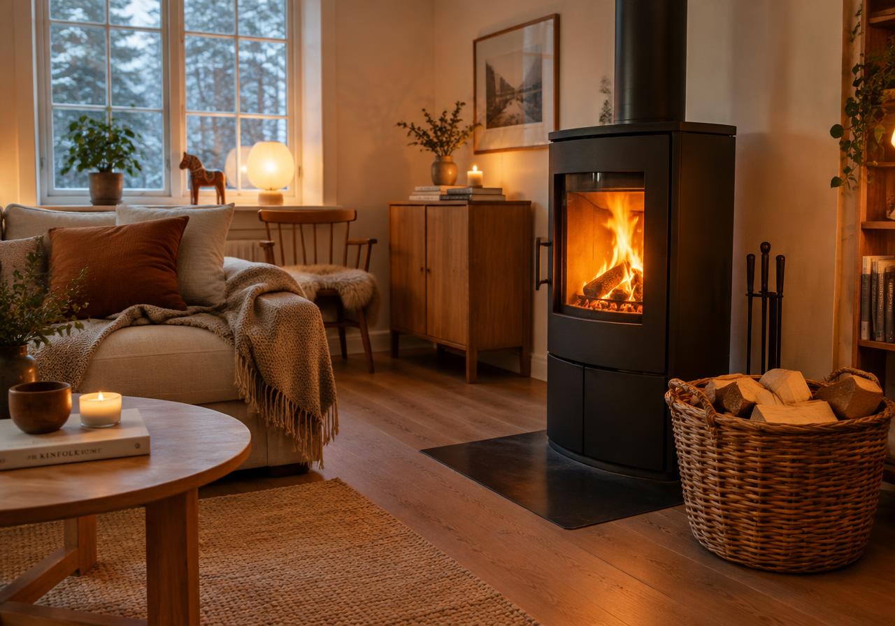 Am Kamin